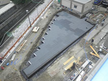キハラ建設(株)（下松市）が施工する洪水調整システム
